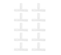 Gavigain 10 Pack Connecteur d'air 3 Voies, contrôle Efficace de l'oxygène, matériau abs Robuste, pour Aquariums, séparateur de Pompe à air, diamètre de 8 mm
