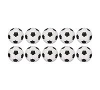 Gavigain 10 Pack Mini balles de Football flottantes, matériau Non abs, Jouets d'eau interactifs, décoration d'aquarium Amusante, faveurs de fête de Football, pour Les Fans de Sport (Small)