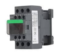 Gavigain 32A 380V AC Contactor High Sensitivity Strong Conductivity Stable Contact Low Voltage Power Contactor 1NO 1NC PC Copper Silver Alloy Iron (Tension de bobine AC48V)