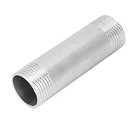 Gavigain Adaptateur de Tuyau en Acier Inoxydable 304,Raccords de Tuyau de 1in NPT à 1in NPT Filetage mâle,Adaptateur d'extension de Manchon de Tube de 3.9in pour la Maison