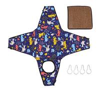 Gavigain Animal de Compagnie Hamac pour Les Petits Animaux, Tapis de rotin à Double Face et Toile Douce, Tente Polyvalente ou lit Suspendu, Lavable, sans Danger pour Les cochons (15 * 15 * 15CM)