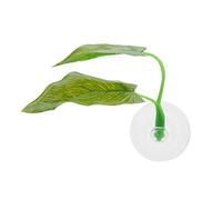 Gavigain Betta Fish Leaf Hamacr, adapté aux Animaux de Compagnie, Plastique Robuste, Facile à Installer, pour la Relaxation de Poisson Betta et Le décor Aquatique