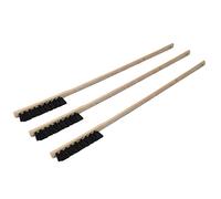 Gavigain Bird Cage Cleaning Brush Set, Longue poignée, Bois, Robuste et Robuste, Trou de Rangement Pratique, pour Les propriétaires de Perroquet