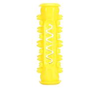 Gavigain Chien de Compagnie de sécurité molaire Nettoyage dent Tige Puzzle Formation Jouer Brosse à Dents Jouet pour Chien lac Bleu, Vert, Jaune 15cm (Yellow)