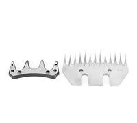 Gavigain Clippers de Moutons en Acier Inoxydable Blade High Durness Cutter Sheep Shear Remplacement 4 Spécifications (13-Tooth Straight Blade (+Swing Blade))