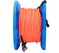 Gavigain Dévidoir de Plongée, 50m/164ft sous-Marine avec Ligne Orange Fluorescente Moulinet De Doigt De Bobine De Plongée pour La Plongée sous-Marine
