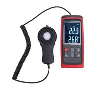 Gavigain Illuminance Meter 200000 Lux Range with 0.01Lx Accuracy 270° Rotatable Digital Sensor Temperature Test for Home Office Plant Care Photography