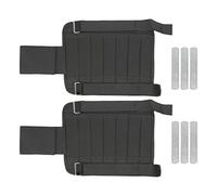 Gavigain Leggings lestés Sangle de Course réglable en Acier Exercice Cheville Poids pour Fitness Noir