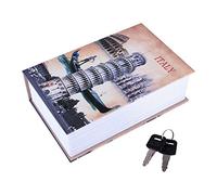 Gavigain Livre de Dictionnaire, Coffre-Fort Secret, Coffre à Bijoux en Argent (Italien)