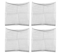 Gavigain Lot De 4 Paniers en Fil Métallique Anti-Taupe Et Campagnol en Acier Inoxydable pour Plantes, Cages pour Animaux, Paniers pour Plantes, Réutilisables pour Fleurs, Arbustes, Légumes.