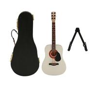 Gavigain Mini Guitare modèle 5,1 Pouces de Long Bois lissant détails Riches Miniature Guitare en Bois Table étagère Armoire mélomanes