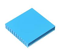 Gavigain Module de refroidissement de dissipateur thermique en aluminium Panneau de radiateur de chaleur CPU PCB Refroidissement haute puissance 120 mm x 120 mm x 20 mm (Bleue)