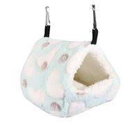 Gavigain Petit hamac pour Animaux de Compagnie, Flanelle Molle Douce, Suspension Facile, Retraite d'hiver Confortable, pour Les Hamsters, Les Lapins, Les écureuils, Facile à (17 * 15)