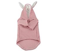 Gavigain Petit Sweat à Capuche pour Animaux de Compagnie, Conception des Oreilles de Lapin, Respirante et Confortable, Lavable, pour de Petites Races comme Bulldog et Bichon (S)