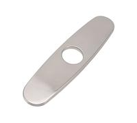 Gavigain Plaque de pont de couvercle de trou de robinet d'évier de cuisine, plaque de fond d'éclisse en acier inoxydable 304, panneau décoratif de robinet de cuisine