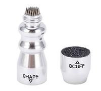 Gavigain Pool CUE Tip Accessoire Outil PIQUANT PIN SCUFFER Shaper Formation COMPÉTITION MATÉRIEL Alliage D'ALUMINIUM Argent BÂTON DE Billard