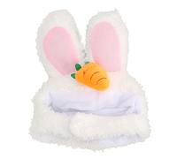 Gavigain Rabbit auditeur pour Petits Animaux de Compagnie, Tissu Moelleux et Moelleux, Costume Mignon pour Les Chats et Les Petits Chiens comme Les caniches, Les yorksies, Les