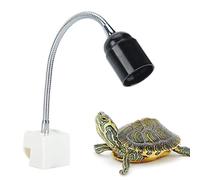 Gavigain Support de lampe chauffante UVB rotatif à spectre complet, support de lampe tortue solaire