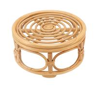 Gavigain Support De Plantes D'intérieur en Rotin, Supports De Plantes en Rotin Faits à la Main, Panier D'intérieur Rustique en Osier, Support De Plantes en Pot De Fleur, Support De Plantes(Grand)
