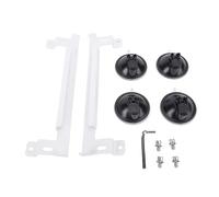 Gavigain Support de toit ouvrant de voiture pour mini ventouses puissantes Support en acier allié Antenne parabolique Kit de montage de voiture