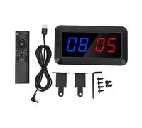 Gavigain Tableau de Bord numérique Portable, marqueur électronique de Table, Gardien de Score avec télécommande pour Jeux d'intérieur, Basket-Ball