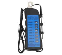 Gavigain Testeur de tension de clôture électrique, détecteur de défauts, testeur de clôture de ferme portable 12 KV avec 8 voyants lumineux