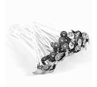 Gavigain Tige pour Chandelle Mèches De Bougies, Mèches De Bougies pour la Fabrication De Bougies - 100 Mèches De Bougies 8/10/12/14/15/20 Cm pour la Fabrication De Bougies en Cire d'abeille(10cm)