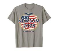 Gavin Newsom 2028 pour la Campagne électorale Patriotique du président T-Shirt