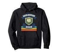 Gavin Newsom 2028 pour la Campagne électorale présidentielle Vintage Sweat à Capuche