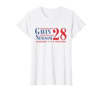 Gavin Newsom 2028 President Election Campaign Vintage T-Shirt Graphique avec Valeur