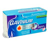 Gavisconell Gavinium Menthe 24 Comprimés À Croquer