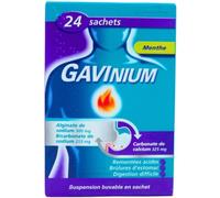 Gavisconell Gavinium Suspense Buvable Menthe 12 Sachets