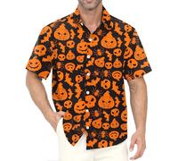 Gavliuu Chemise Hawaiienne Homme Imprimé Tropical Plage Décontracté | Anti-froissable, léger et à séchage rapide, parfait pour vacances, voyage et usage quotidien