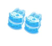 Gavqzoiuyr Solution de Lavage au Rasoir。 Compatible pour Braun 9050cc,9090cc,9095cc,9280cc,9290cc。 La Solution de Nettoyage pour tête de Rasoir se Recharge avec Un Agent de Nettoyage.(4pcs*170ml)
