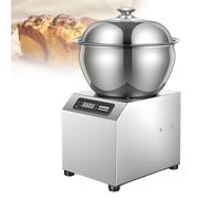 Gavscient Machine à PéTrir éLectrique,avec Couvercle et minuterie, Double Rotation, pétrin électrique Multifonction pour Restaurant et Boulangerie 5kg-Heating