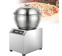 Gavscient Machine à PéTrir éLectrique,Pétrin électrique Professionnel avec Bol en Acier Inoxydable, pétrin à Spirale à Double Rotation for pâte à Pizza, Pain et Farine 5kg-Heating