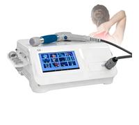 Gavscient Massageur Extracorporel par Ondes De Choc, Équipé D’Un Écran Tactile LCD, 5 Têtes De Massage, Soulagement De L’Inconfort Au Coude Et Au Pied, Design Compact Et Portable