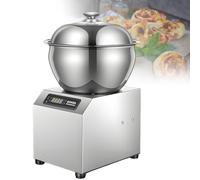 Gavscient Pétrin électrique Professionnel avec Bol en Acier Inoxydable, pétrin à Spirale à Double Rotation for pâte à Pizza, Pain et Farine 8kg-Digitaldisplay