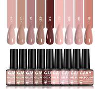 Gavy Ensemble De Vernis À Ongles Gel 9 Pièces, Chaque Bouteille Contient 0,24 Onces, Avec Des Couleurs Vives, Adapté Aux Débutants Dans L'art Des Ongles Diy..Set-2.