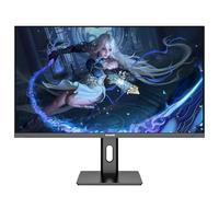 Gawfolk Écran PC 27 Pouces IPS, Moniteur de Jeu 4K UHD 160Hz, 1ms, FreeSync, 100% sRGB, Grand Angle de Vision de 178°, HDMI 2.1, DisplayPort, réglable en Hauteur et pivotant, VESA 75 * 75mm - Noir