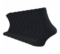 GAWILO Chaussettes diabétiques pour homme (9 paires) | Sans élastique qui serre et sans coutures | Chaussettes avec ceinture confortable adaptée aux veines