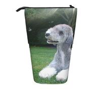 gawuoab Bedlington Terrier Chiens drôles Chiens à Fourrure Porte-Crayons télescopique Étui à Crayons