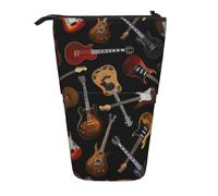 gawuoab Étui à Crayons télescopique Guitars Black, étui à Crayons sur Pied