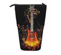 gawuoab Étui à Crayons télescopique Magic Guitar, Porte-Crayons sur Pied