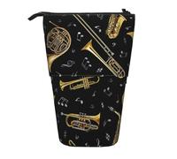 gawuoab Instruments de Musique, étui à Crayons télescopique, Trousse à Crayons sur Pied