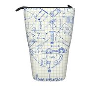 gawuoab Trousse à Crayons stéléscopique Love Physics