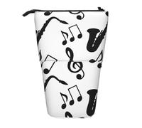 gawuoab Trousse à Crayons télescopique pour Saxophone, étui à Crayons Vertical