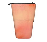 gawuoab Trousse télescopique à Crayons, étui à Crayons, Coloris Corail Aquarelle, Rose orangé.