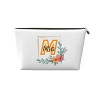 gawysbm Trousse de maquillage personnalisée, trousse de maquillage pour femme, sac de voyage personnalisé, cadeau de demoiselle d'honneur, cadeaux pour anniversaire, fête des mères, Saint-Valentin,