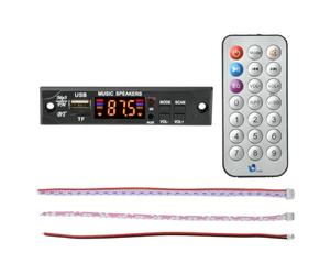 GAXAETR Lecteur MP3 Bluetooth 5.0 DC12V Décodeur sans Dossiers USB TF | Gestion de dossiers pour lecture depuis clé USB ou carte TF, organisation des titres et sélection facile par dossier.